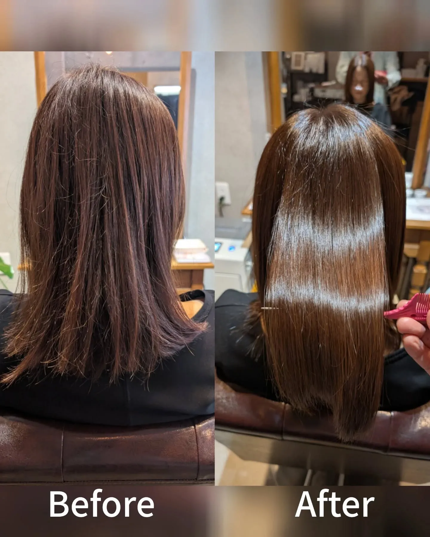 こんばんは大田区久が原の美容院lesliensです。