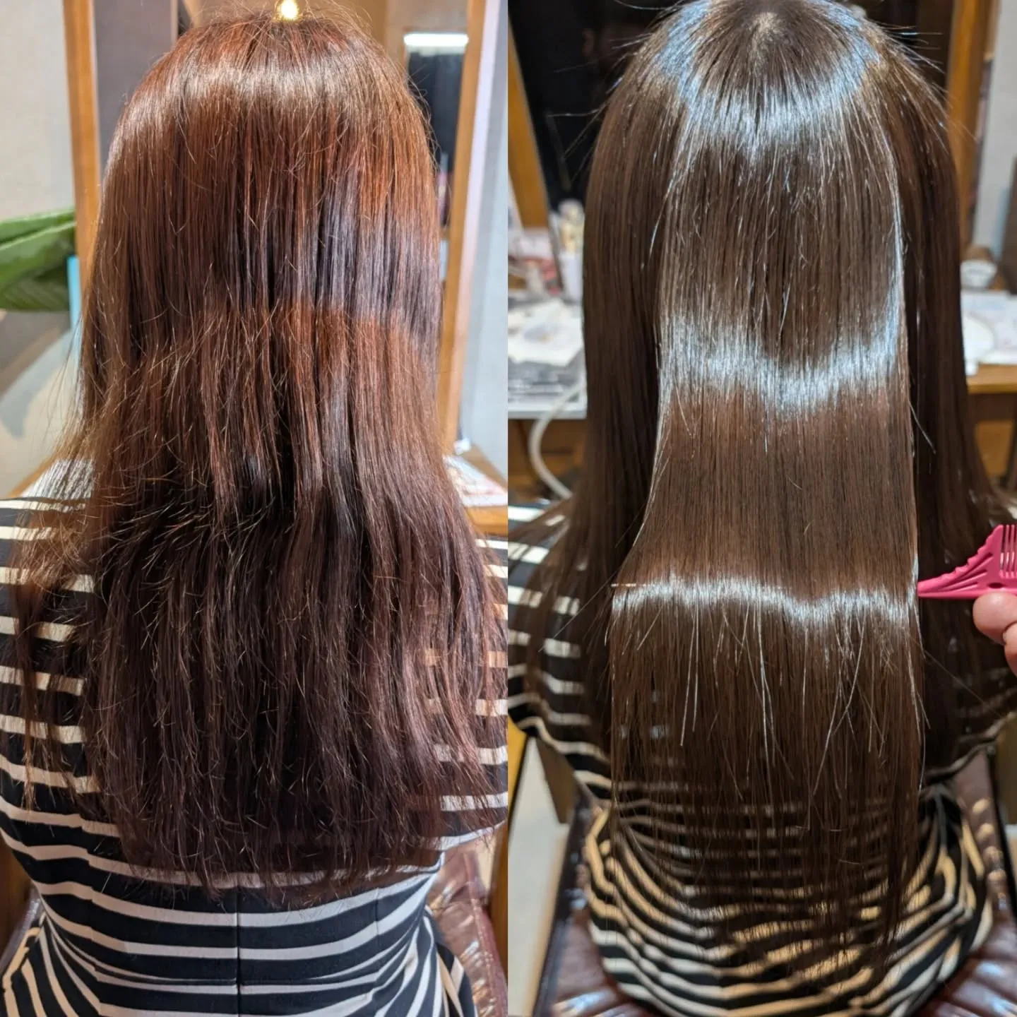 こんばんは大田区久が原の美容院lesliensです。